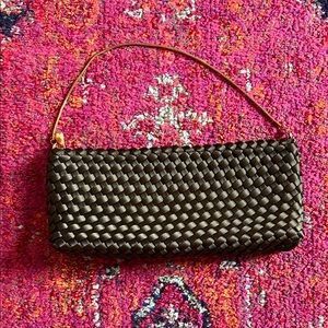 Naghedi Gala Clutch Satin - juniper